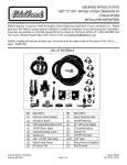 Edelbrock 71884 Automobile Parts User Manual