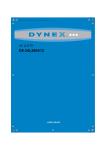 Dynex DX-24L200A12 Flat Panel Television User Manual