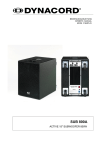 Dynacord 800 A Speaker User Manual