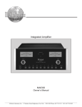 Dynacord 315 Speaker User Manual