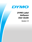 Dymo 300 Label Maker User Manual