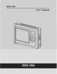 DXG Technology DXG-538 Digital Camera User Manual