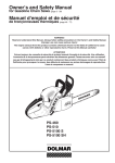Dolmar PS-5100 S Chainsaw User Manual