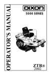 Dixon 13089-0601 Lawn Mower User Manual