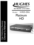 DirecTV HIRD-E86 Radio User Manual