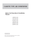 Directed Electronics 435 Air Conditioner User Manual