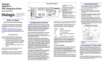 Dialogic D/82JCT-U Network Card User Manual