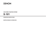 Denon S-101 Stereo System User Manual