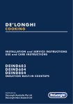 DeLonghi 24 SS Oven User Manual