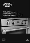 DCS WOU-130 Oven User Manual