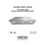 DCS -IVH-48 Ventilation Hood User Manual