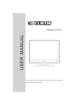 Curtis LCD1911 Computer Monitor User Manual