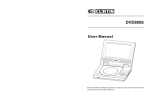 Curtis DVD8006 Portable DVD Player User Manual