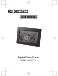 Curtis DPF710 Digital Photo Frame User Manual