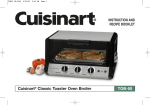 Cuisinart TOB-50 Oven User Manual