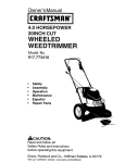 Craftsman 917.389052 Lawn Mower User Manual