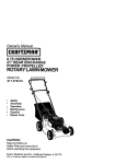 Craftsman 917.377425 Lawn Mower User Manual