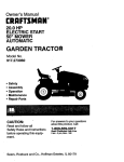 Craftsman 917.27306 Lawn Mower User Manual