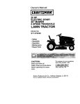 Craftsman 917.27223 Lawn Mower User Manual