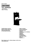 Craftsman 119.214 Saw User Manual