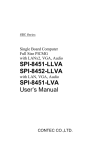 Contec SPI-8451-LVA Computer Hardware User Manual