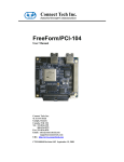 Connect Tech PCI-104 Network Card User Manual