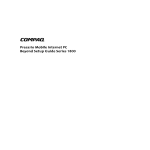 Compaq 1800 Laptop User Manual