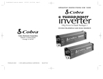 Cobra Electronics ROAD WARRIOR Power Supply User Manual