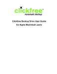 Clickfree Backup Drive Computer Drive User Manual