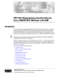 Cisco Systems 7206VXR NPE-400 Network Router User Manual