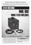 Chicago Electric 68886 Welder User Manual