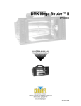 Chauvet ST-800X Baby Accessories User Manual
