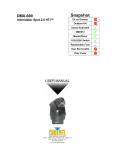 Chauvet DMX-690 Security Camera User Manual