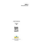 Chauvet DMX-4 Musical Instrument Amplifier User Manual