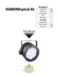 Chauvet 86 Indoor Furnishings User Manual