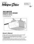 Chamberlain 248754 Garage Door Opener User Manual