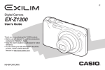 Casio EX-Z1200 Digital Camera User Manual