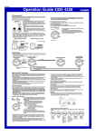 Casio 4326 Watch User Manual