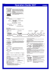 Casio 3247 Watch User Manual