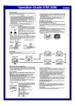 Casio 3200 Watch User Manual