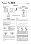 Casio 1675-1 Watch User Manual