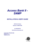Carrier Access SNMP Network Router User Manual