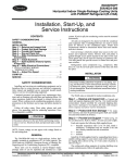 Carrier 50AH024-096 Air Conditioner User Manual