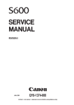 Canon QY8-1374-000 Printer User Manual