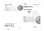 Canon MP760 Printer User Manual
