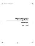 Canon imageRUNNER Printer User Manual