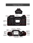 Canon F1-N Film Camera User Manual