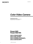 Canon DXC-D35L/D35PL Digital Camera User Manual