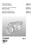 Canon DM-GL1 Camcorder User Manual