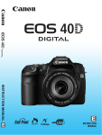 Canon 40D Digital Camera User Manual